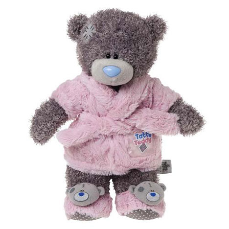 Tatty Teddy Me to You Bear Pink Fluffy Dressing Gown Extra Image 1